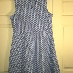 Baby blue skater dress